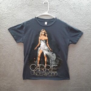 Carrie Underwood Shirt Womens Small Gray Country Music Tee The Blown Away Tour